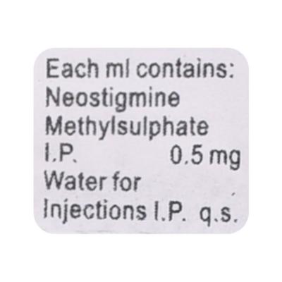 MYOSTIGMIN 0.5mg Injection 1ml - Myasthenia Gravis