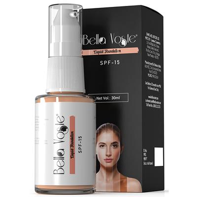 Bella Voste Liquid Foundation with SPF15 - Caramel (06) 30 ml - Foundation