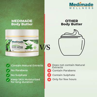 Medimade Fuji Match Green Tea Body Butter (Pack of 2) 1's - Body Butter