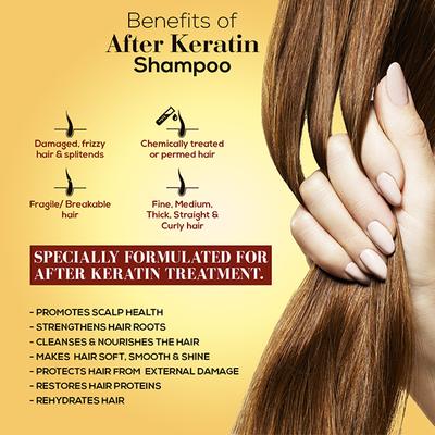 Spantra After Keratin Shampoo 300 ml - Shampoos