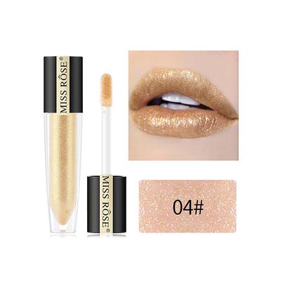 Miss Rose Long Lasting Mettalic LipGloss 7701 - 028 04 20 gm - Lip Glosses
