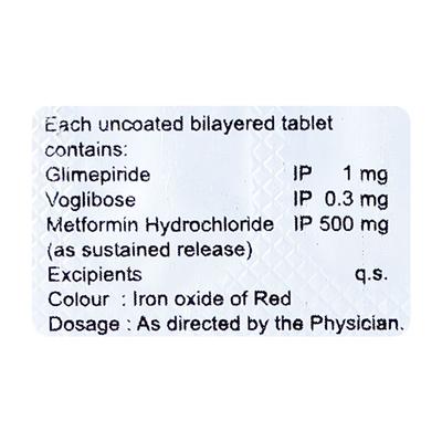 TRIGLIMIBRIT 1.3 Tablet 15's - Diabetes-Ant