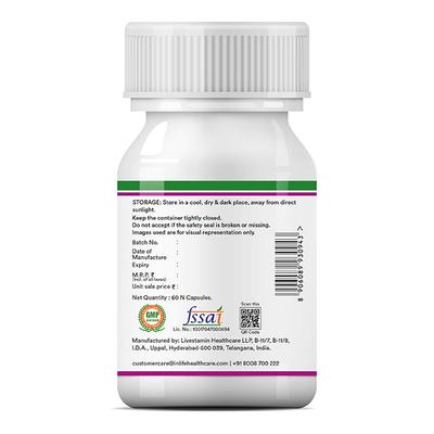 INLIFE Milk Thistle 800 mg Vegetarian Capsule 60's - Herbal Dietary Supplement