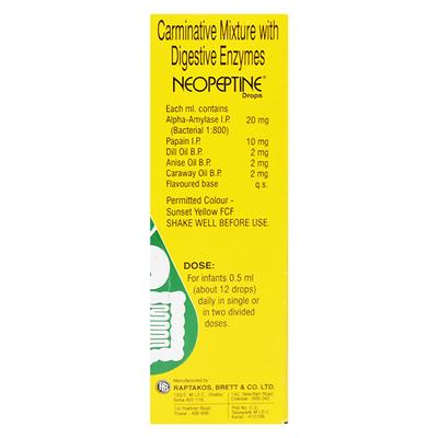 Neopeptine Drops 15ml - Digestion-Dig