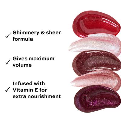 Revolution Shimmer Bomb Glimmer Nude 4.5 ml - Lip Glosses