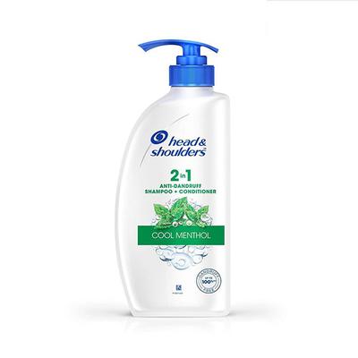 Head and Shoulders 2-In-1 Cool Menthol Anti Dandruff Shampoo + Conditioner 650ml - Shampoos