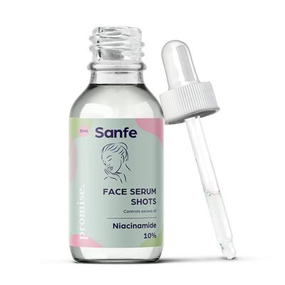 Sanfe Promise Face Serum Shots Niacinamide 10 Percent + Zinc 30 ml - Face Serum