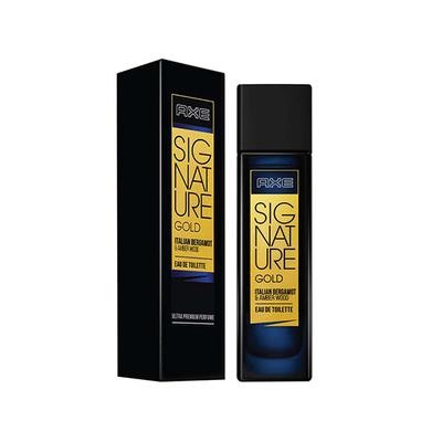 Axe Signature Gold Italian Bergamot & Amber Wood Perfume 80 ml - Men Deodorants/Roll-Ons