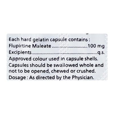 FLUZEST 100 MG Capsule 10's - Muscle Cramps/Spasticity-Mus