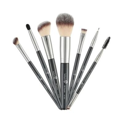 London Pride Cosmetics Hd Premuim Brush Set Black 7's - Face Brush