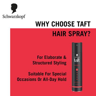 Schwarzkopf Taft Power Hair Lacquer Mega Strong 5 250 ml - Hair Sprays & Mists