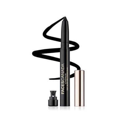 Faces Canada Ultime Pro HD Deep Black One Stroke Kajal, 1.4gm - Kajal & Kohls