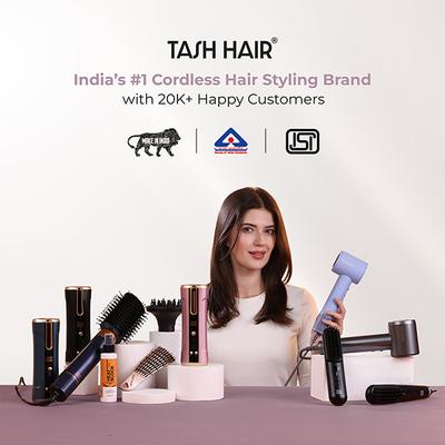 Tash Hair Twirl Automatic Cordless Hair Curler - Blush 560 gm - Rollers & Curlers