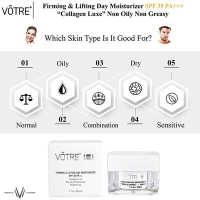 Votre Firming & Lifting Collagen Luxe SPF 35 PA++ Day Moisturiser 50 gm - Face Moisturizers