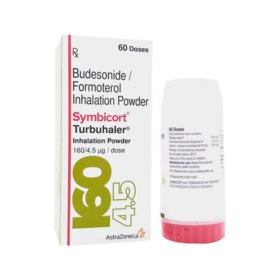Symbicort Turbuhaler 4.5+160mcg Inhaler 60Mdi - Asthma/COPD-Ast