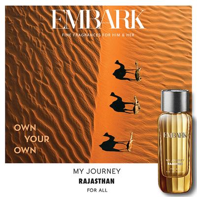 EMBARK My Journey Rajasthan for All - EDP 100 ml - Perfumes (Edt/Edp)