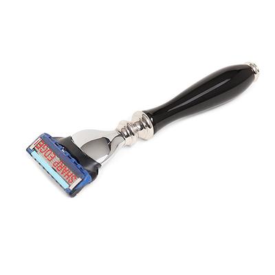 Truefitt and Hill Faux Ebony Fusion Shaving Razor Chrome Wellington Essential Grooming Collection For Men 1's - Razors & Cartridges
