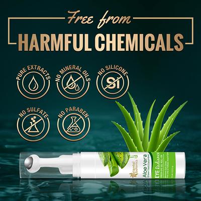 Oriental Botanics Aloe Vera, Green Tea & Cucumber Under Eye Gel Roll On 15 ml - Under Eye Creams & Serums