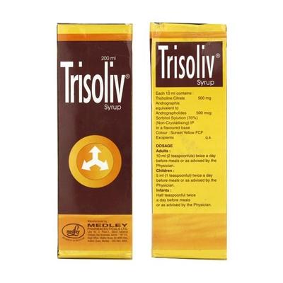 Trisoliv Syrup 200ml - Liver Disease