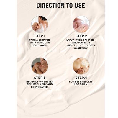 Mancode Cocoa Butter Body Yogurt 100 gm - Lotions & Creams