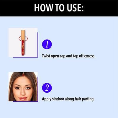 Blue Heaven Utsav Sindoor Maroon 4.5ml - Sindoor