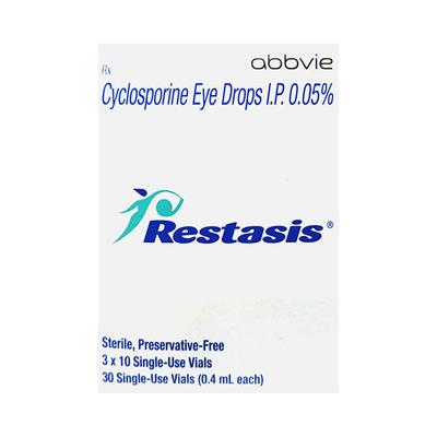 RESTASIS 0.05% Eye Drops 30x0.4ml - Eye conditions-Oth