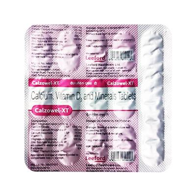 CALZOWEL XT Tablet 15's - Supplements-Vam