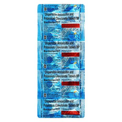 Bactoclav DT Tablet 10'S - Bacterial Infections-Pen