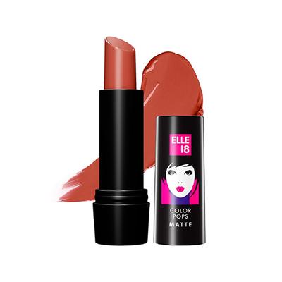 Elle 18 Color Pop Matte Lip Color, B01, Tan Nude 4.3gm - Lipsticks