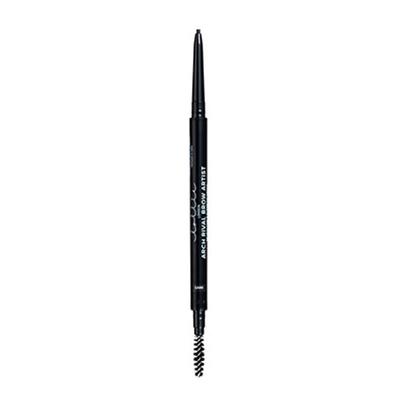 Lottie London ARCH RIVAL - BROW ARTIST- AUTOMATIC PENCIL W/ SPOOLIE Dark 1's - Eyebrow Pencils & Enhancers