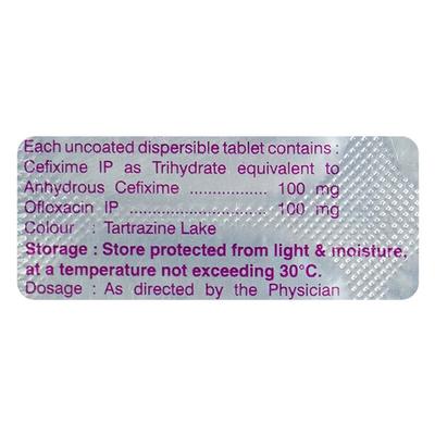 Hifen Plus 100mg Tablet 10'S - Bacterial Infections-Cep