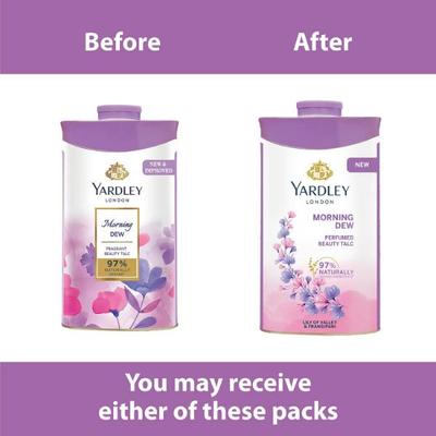 Yardley London Perfumed Talc - Morning Dew 50 g - Talcum Powders