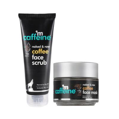 mCaffeine Oil-Control Coffee Face Kit - Tan & Oil Removal 200 gm - Face Packs