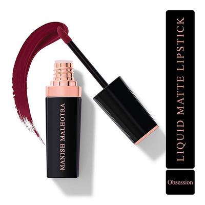 Manish Malhotra Beauty By MyGlamm Liquid Matte Lipstick-Obsession 7 gm - Lipsticks