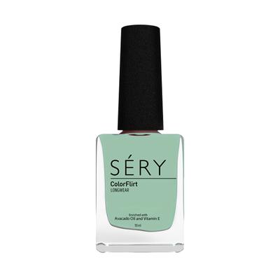 Sery Colorflirt Nail Paint Seafoam, Green 10 ml - Nail Polish