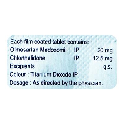 OLMETOP 20 CT Tablet 15's - Hypertension-Ang