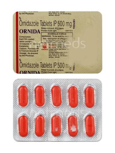 Ornida Tablet 10'S - Bacterial Infections-OAB