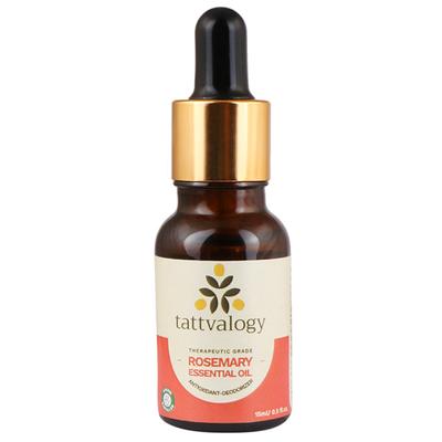 Tattvalogy Rosemary Essential Oil Therapeutic Grade 15 ml - Essential Oils