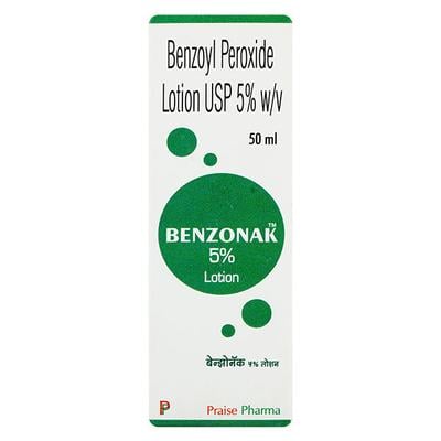 BENZONAK 5% Lotion 50ml - Acne-Acn