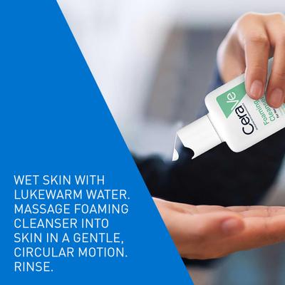 CeraVe Foaming Cleanser For Normal To Oily Skin 88 ml - Face Wash & Cleansers