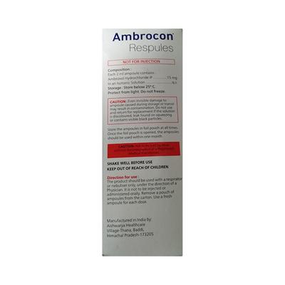 AMBROCON Respules 5x2ml - Asthma/COPD-Ast