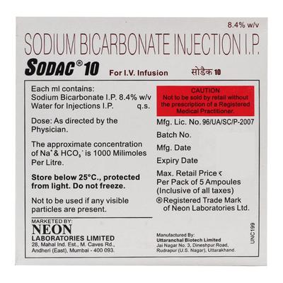SODAC 10 Injection 10ml - Supplements-Ele