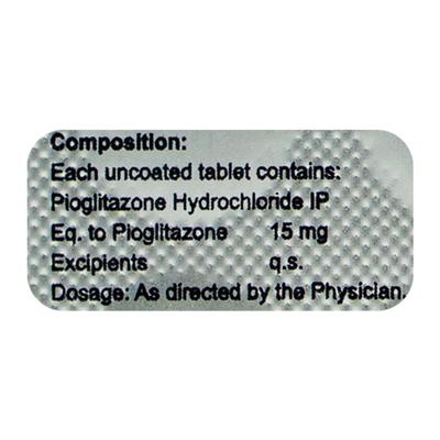 ARPIE 15mg Tablet 10's - Diabetes-Ant