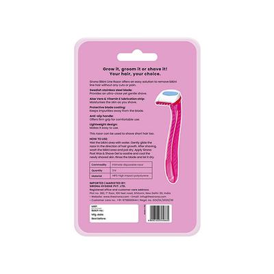 Sirona Bikini Line Razors 3's - Hair Removal Accessories