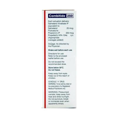 Combitide 250 Inhaler 120Md - Asthma/COPD-Ast