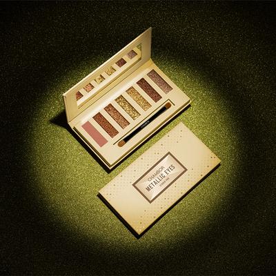 Chambor Studio Pro Metallic Eyes - Eye Shadow Palette Make Up 8.4 gm - Eye Shadow Palettes