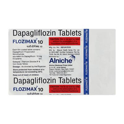 FLOZIMAX 10 Tablet 15's - Diabetes-Ant
