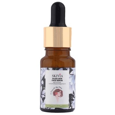 Skivia Glass Skin Mini Face Serum With Pure Silver & Vanilla Planifolia 10 ml - Face Serum