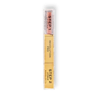 Revolution Pro Supreme Stay 24h Lip Duo Lipstick - Cashmere 1ml + 1.5 gm - Lipsticks