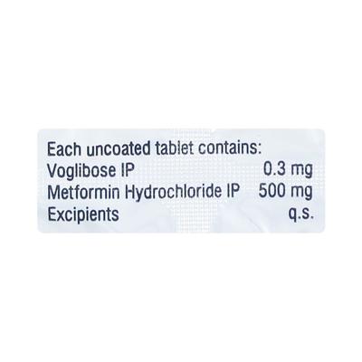 Volix M 0.3mg Tablet 10'S - Diabetes-Ant